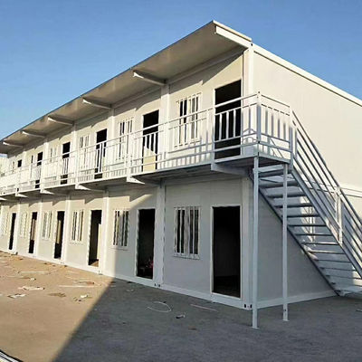 Mua Nhà thùng chứa 2 tầng 2 tầng với tấm thép galvanized tường và mái online manufacture
