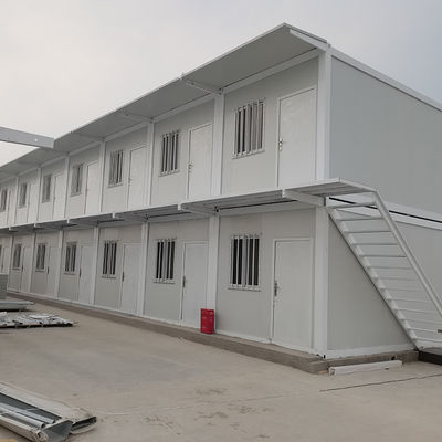 comprare Sicurezza Porta in acciaio di seconda mano Casa container di due piani con struttura a doppio strato online manufacture