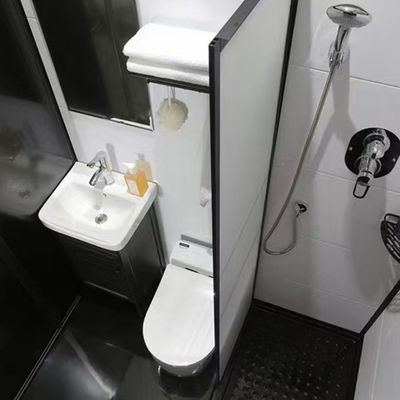 Αγορά Κλειστό συνδυασμένο ενσωματωμένο μπάνιο με σύστημα διπλού αποχέτευσης προετοιμασμένη τουαλέτα και ντους online manufacture