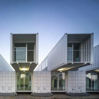 Buy Accessibility Shared Bathroom Cleanroom Container Cabin With Inner Corridor online manufacture