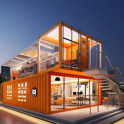 Mua Sử dụng văn phòng 20ft Nhà container mở rộng với tấm tường len thủy tinh và tấm thép cao độ bền online manufacture