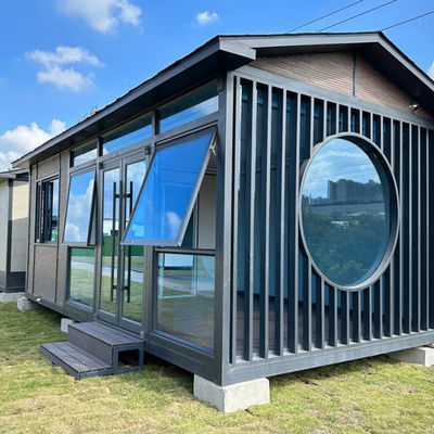 Buy Wind Load 50m/S Prefab Shipping Container House With PVC Sliding Window And 150 ㎏/M2 Floor Loading Capacity online manufacture