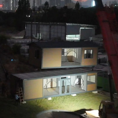 Buy 20 100 Mm Thickness Readymade Container House 18mm E0 Particle Board 60 ㎏/㎡ Roof Loading Capacity online manufacture