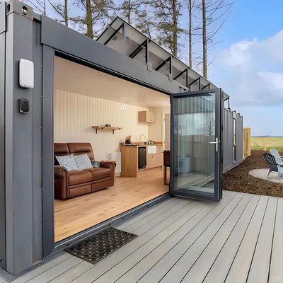 kopen 2 Slaapkamer Prefab Container Huizen 2,5 mm Wanddikte Anti-corrosieve coating Voor klantvereisten online manufacture