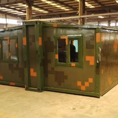 Buy Mac Compatible Double Wing Expansion Box House With Plug And Play And Simple Setup Prefab Container Homes online manufacture