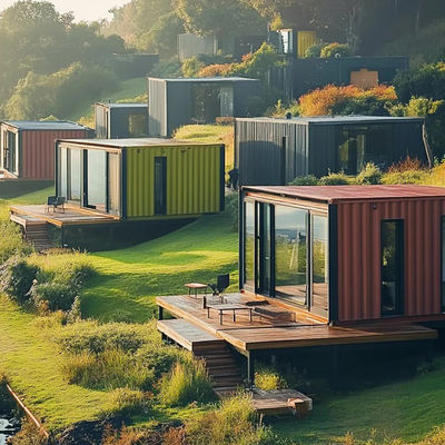 kaufen Verkleidung Veredelung aus Kohlenstoffstahl Helle Bar Maßgeschneiderte Versand Containerhaus für Gebäude online manufacture