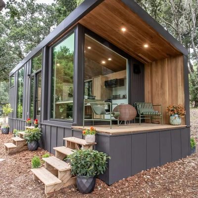 acheter Maison de conteneurs de style villa avec une solution de structure en acier lourd online manufacture