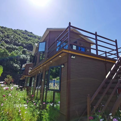 Buy Living Room Villa Container Houses Corten Steel Wall Artworks With Modern Design online manufacture