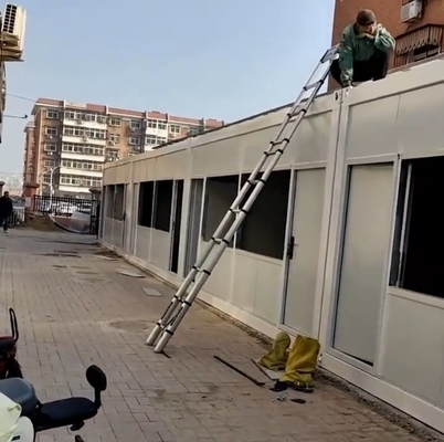 Buy High Structural Stability Windproof Mobile Container Houses For On-site Accommodation online manufacture