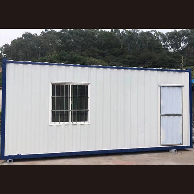 20ft / 40ft Expandable Shipping Container House Dengan Struktur Baja Dan Isolasi Rock Wool