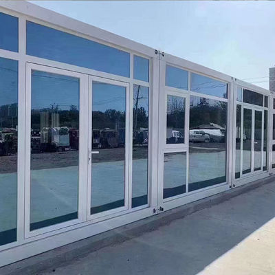 Camera d'albergo privata Case di contenitori a livello singolo / Case di scatole coniche in acciaio leggero galvanizzato