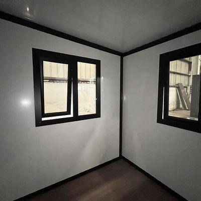 4 포트 듀얼 날개 확장 LED 지표로 플라스틱으로 만든 Prefab 컨테이너 하우스