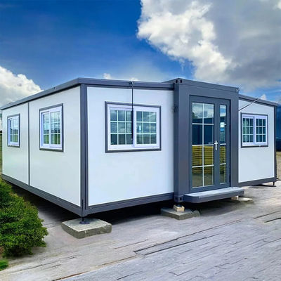 Dễ dàng lắp đặt Nhà container phẳng đóng sẵn với cửa sổ nhôm và 150 kg / m2 dung lượng tải sàn