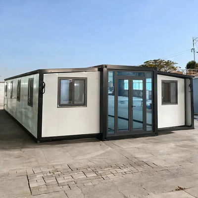 15-25 Anos Casa em contêiner pré-fabricada com portas de alumínio e piso de carpete