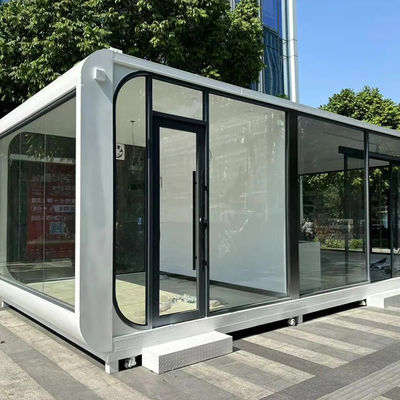 Rumah Kontainer Prefab 2 Kamar Tidur Terisolasi Dengan Sistem Listrik yang Sudah Diinstal Dan Desain yang Dapat Dikustomisasi