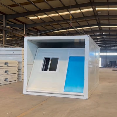 Storage Fold Up Container Rumah persegi panjang untuk pameran dan pameran