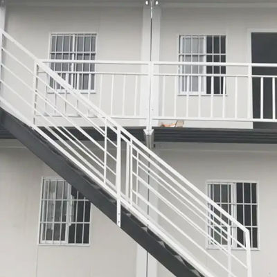 The prefabricated container house with wind resistance up to level 10, excellent sound insulation and heat preservation, and better privacy in the inner corridor design