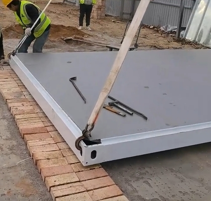 Dimensões personalizadas Placa esculpida de metal ecológica para casas de painéis pré-fabricadas