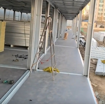 Portable foldable emergency housing: Pre-installed with water/electricity interfaces, ready for rescue teams to use at any time